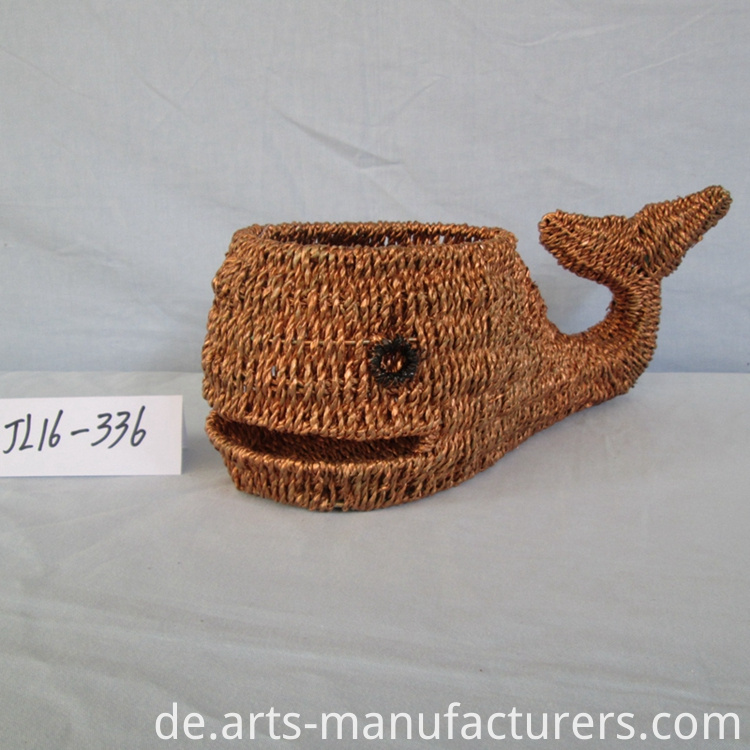 Seegras-Blumentopf seagrass flower pot